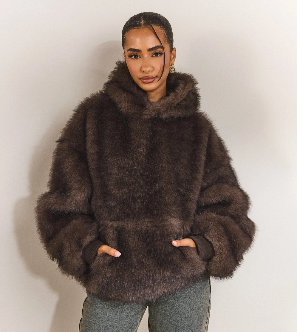 Fur Hoodie